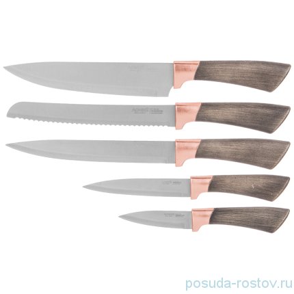Набор кухонных ножей 6 предметов на подставке &quot;Best&quot; / 262871