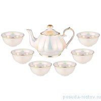 Чайный набор 7 предметов (заварочный чайник 1,2 л + 6 пиал по 250 мл) &quot;Pearl&quot; / 236146
