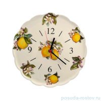 Часы настенные 29,5 см &quot;Artigianato ceramico /Лимоны&quot; / 156828