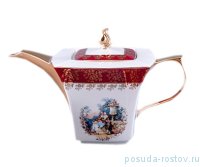 Заварочный чайник 1,2 л &quot;Львов /Барокко красное&quot; / 204660