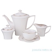 Чайный сервиз на 6 персон 15 предметов &quot;Диаманд Голд&quot; / 190393