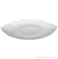 Пирожковая тарелка 27 см &quot;Бернадотт /Без декора&quot; / 033990