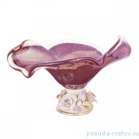 Ваза для конфет 24 х 18 х 14 см н/н фиолетовая &quot;W. Cristal /Персия /Муранское стекло&quot; / 212798