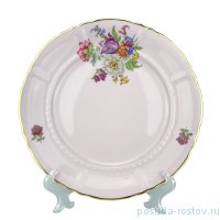 Набор тарелок 21 см 6 шт &quot;Соната /Полевые цветы&quot; розовая / 254205