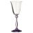 Бокал для красного вина 250 мл 1 шт &quot;Анжела /Ассорти&quot; (фиолетовый) / 114463