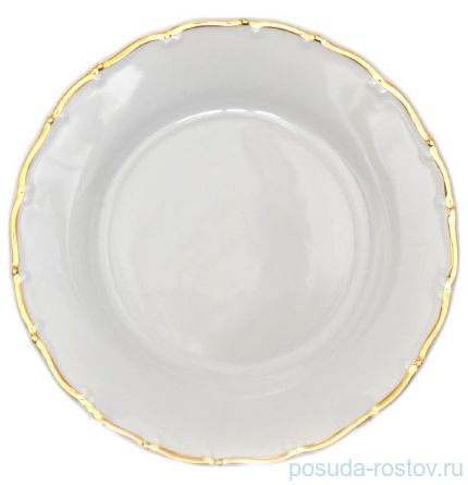 Набор тарелок 17 см 6 шт &quot;Офелия /Золотая отводка&quot; / 013601