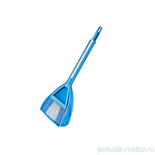 Совок 15,5 см + щётка-смётка / ассорти / 293973