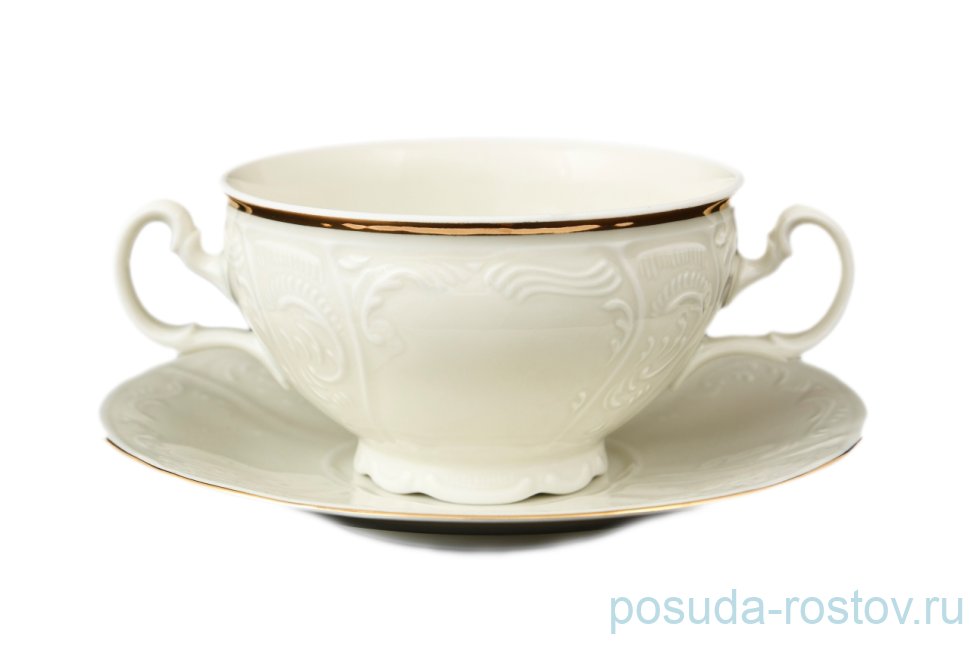 Набор бульонных пар 360 мл мл 6 шт "Бернадотт /Отводка золото /СК" / 086590 Набор бульонных пар 360 мл мл 6 шт "Бернадотт /Отводка золото /СК" / 086590