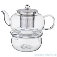 Заварочный чайник 800 мл с фильтром и подогревом &quot;Agness&quot;  / 195746