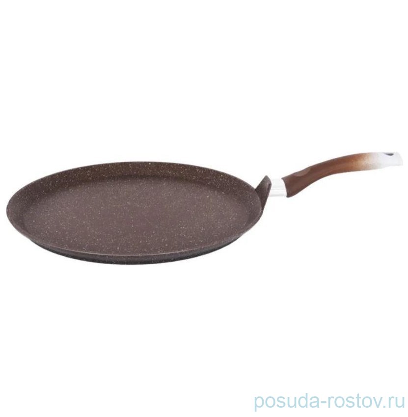 Сковорода-лавашница 35 см антипригарное покрытие "Кофейный мрамор" / 360814 Сковорода-лавашница 35 см антипригарное покрытие "Кофейный мрамор" / 360814