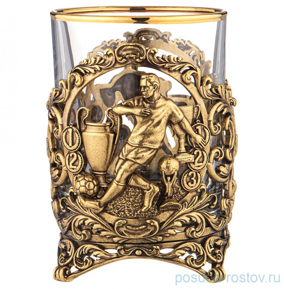 Стакан для виски 310 мл Футбол" (дизайнерская упаковка) / 293533 Стакан для виски 310 мл Футбол" (дизайнерская упаковка) / 293533