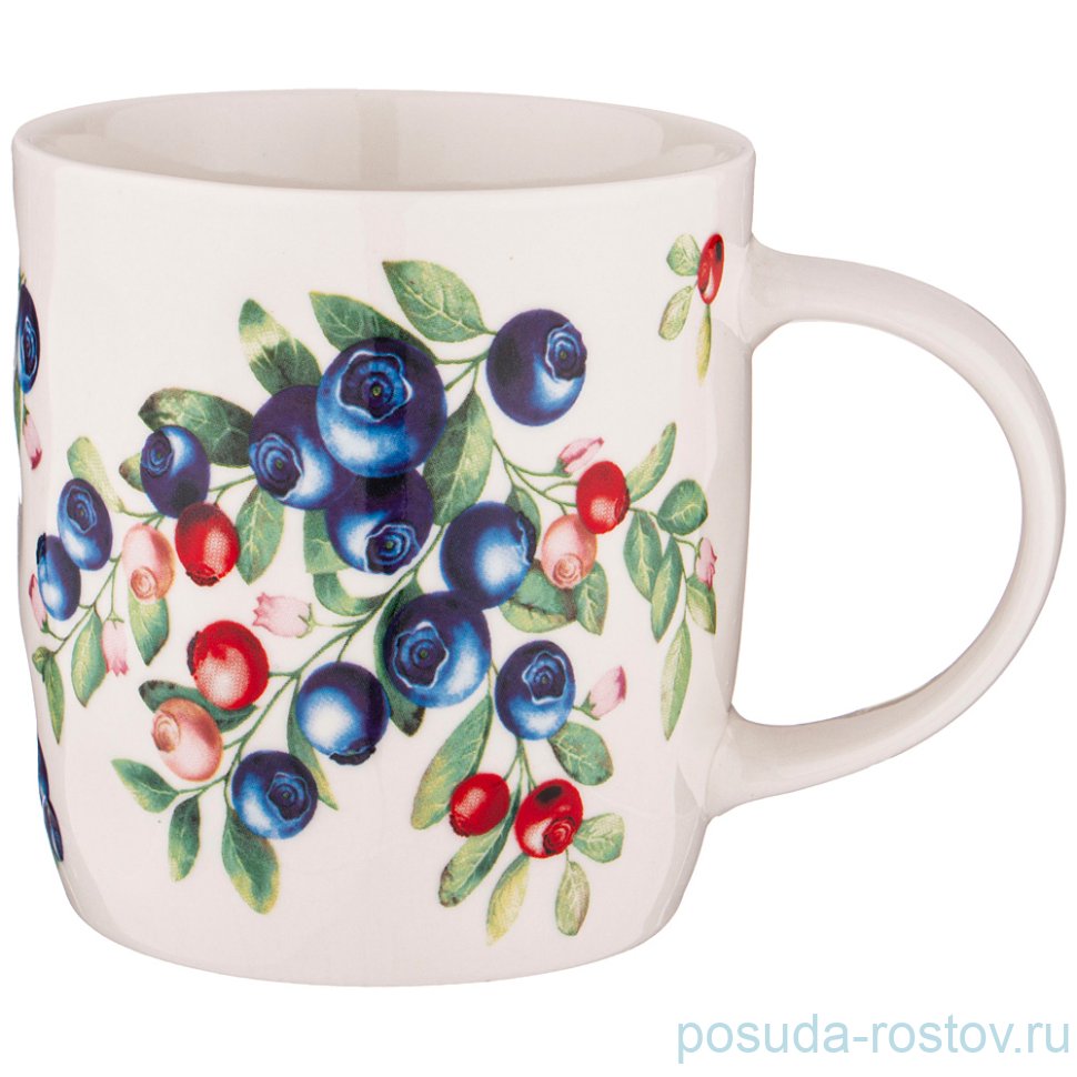 Кружка 355 мл "Ягодки /Голубика" / 263938 Кружка 355 мл "Ягодки /Голубика" / 263938