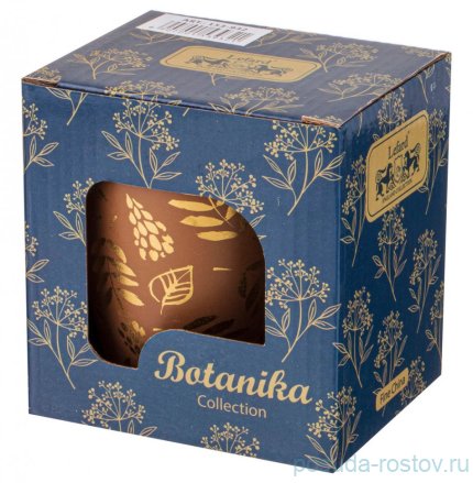 Кружка 360 мл коричневая &quot;Ornament&quot; / 269598