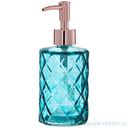 Дозатор для жидкого мыла 480 мл голубой / 271521