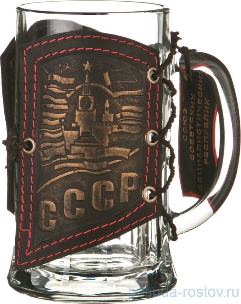Кружка пивная 600 мл "СССР №2" / 235894 Кружка пивная 600 мл "СССР №2" / 235894