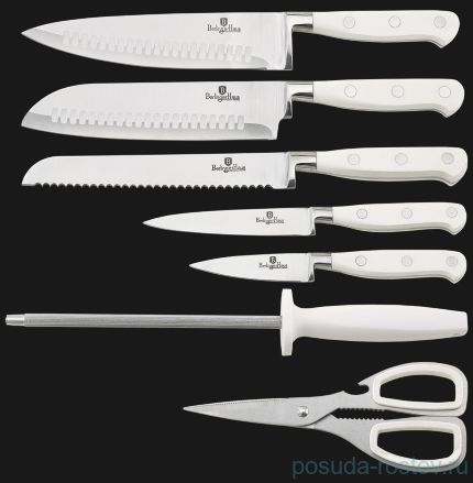 Набор ножей для кухни 8 предметов на подставке &quot;Piano Collection&quot; / 131631