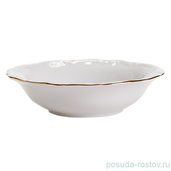 Салатник 23 см "Мария-Тереза /Отводка золото" / 067546
