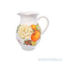 Кувшин для воды 1,95 л &quot;Artigianato ceramico /Апельсин и роза&quot; / 228264