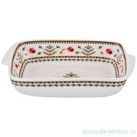 Блюдо 21 х 12,5 х 5 см прямоугольное &quot;Christmas Collection&quot; / 192105