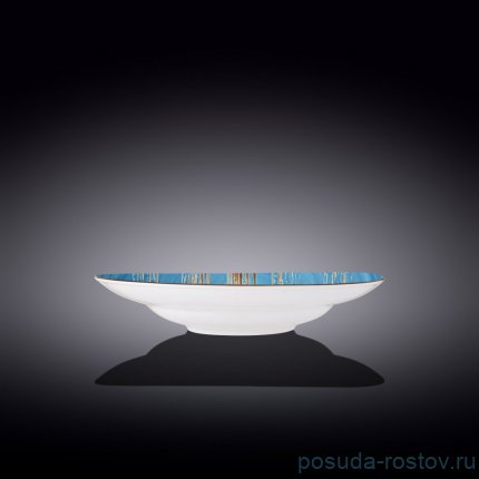 Тарелка 25,5 см глубокая голубая &quot;Scratch&quot; / 261503