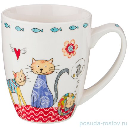 Кружка 450 мл &quot;Котики&quot; / 213421