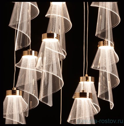 Люстра подвесная 10 рожковая &quot;Конти&quot; / 350739