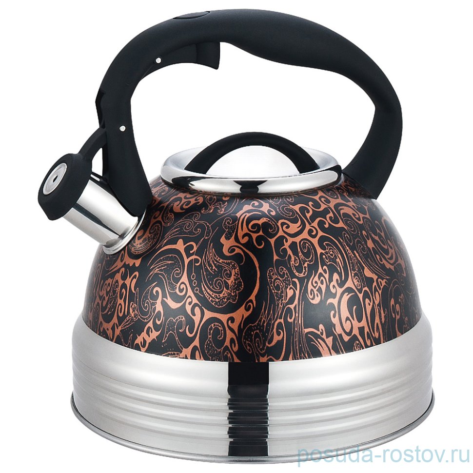 Чайник 2,8 л со свистком индукционное капсульное дно "agness" / 196307 Чайник 2,8 л со свистком индукционное капсульное дно "agness" / 196307