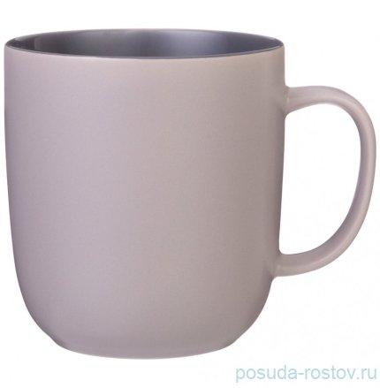 Кружка 400 мл серая &quot;velour&quot; (4шт.) / 264142
