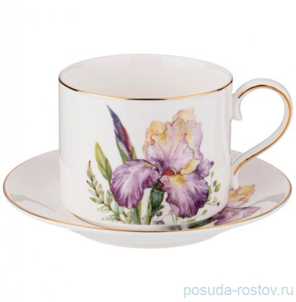 Набор чайных пар 260 мл 6 шт &quot;Iris&quot; / 279635