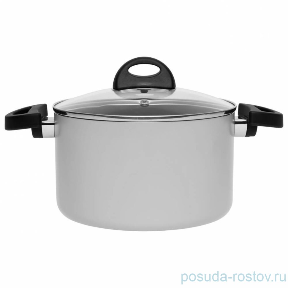 Кастрюля 20 см серая 3,7 л "Eclipse" / 162430