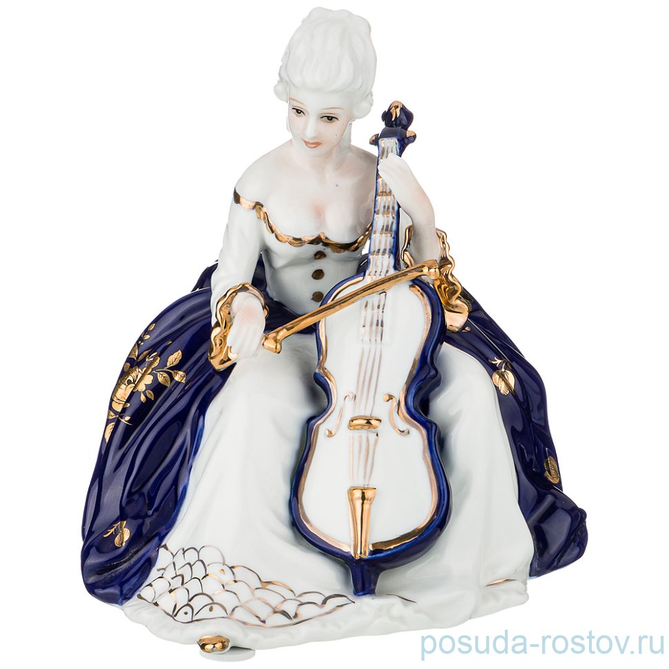 Статуэтка 16 см "Blau weiss /Дама" / 210339 Статуэтка 16 см "Blau weiss /Дама" / 210339