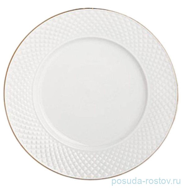 Набор тарелок 26,5 см 6 шт "диаманд голд" / 303783