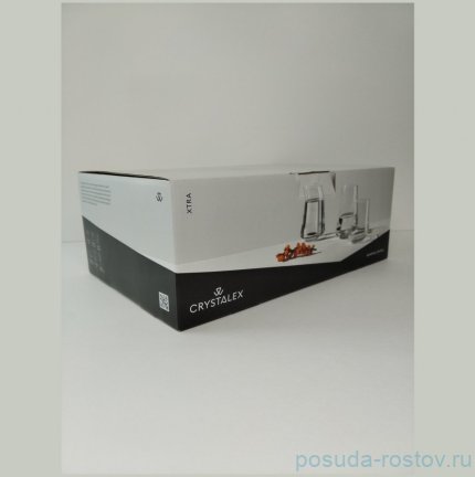 Стаканы для виски 350 мл 6 шт &quot;Экстра /Отводка платина&quot; / 281725