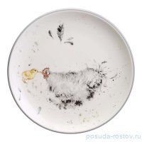 Тарелка 21 х 2,5 см &quot;Funny hens&quot; / 368024