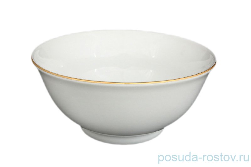 Пиала 16 см Bohemia Porcelan Moritz Zdekauer 1810 s.r.o. "Лиана /Золотая отводка" / 071214 Пиала 16 см Bohemia Porcelan Moritz Zdekauer 1810 s.r.o. "Лиана /Золотая отводка" / 071214