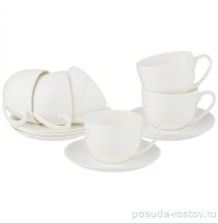 Набор чайных пар 330 мл 6 шт &quot;silk /без декора&quot; / 202717