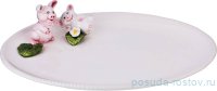 Блюдо 38 х 19 х 8,5 см овальное &quot;поросята&quot; / 197600