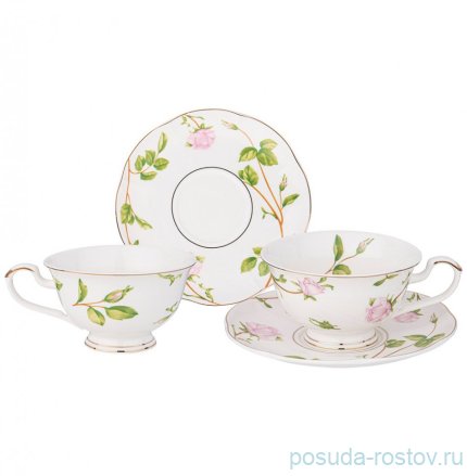 Набор чайных пар 270 мл 2 шт &quot;Rose valley&quot; / 327966