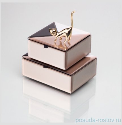 Шкатулка 12 х 12 х 6 см &quot;Domino&quot; / 231555