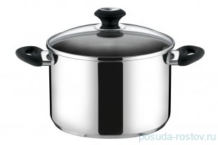 Кастрюля 24 см с крышкой высокая "PRESTO" / 141566 Кастрюля 24 см с крышкой высокая "PRESTO" / 141566