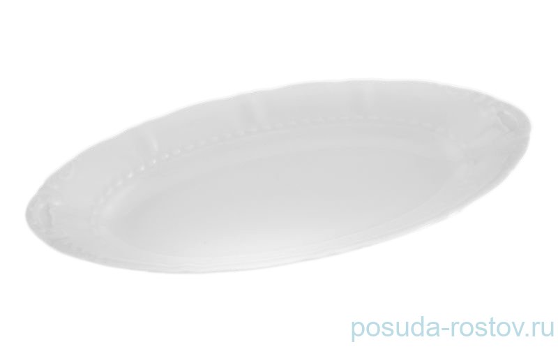 Блюдо 23 см овальное "Соната /Без декора" / 158013 Блюдо 23 см овальное "Соната /Без декора" / 158013