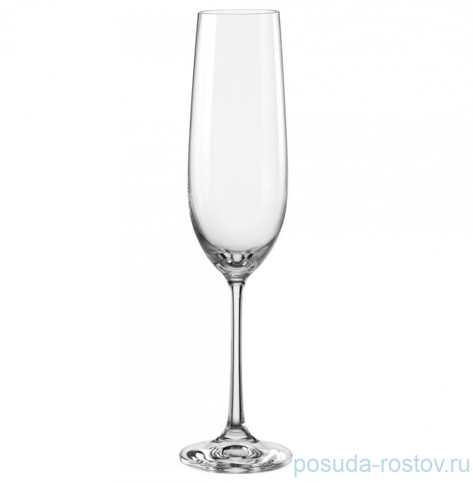Бокалы для шампанского 190 мл 6 шт "Виола /Без декора" / 111273