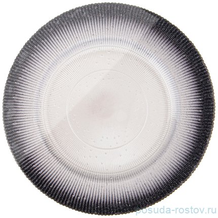 Тарелка 21 см &quot;glamour black&quot; / 259720