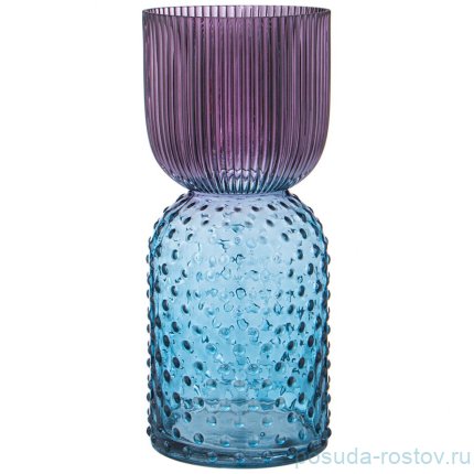 Ваза для цветов 13 х 30 см &quot;Art violet/blue&quot;  / 336367