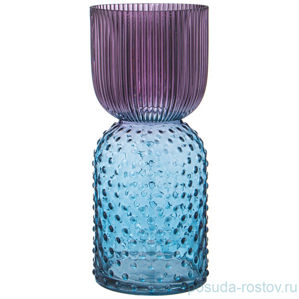 Ваза для цветов 13 х 30 см "Art violet/blue" / 336367 Ваза для цветов 13 х 30 см "Art violet/blue" / 336367