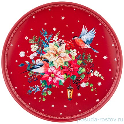 Поднос 33 х 2,1 см сервировочный &quot;Торжество&quot; / 255452