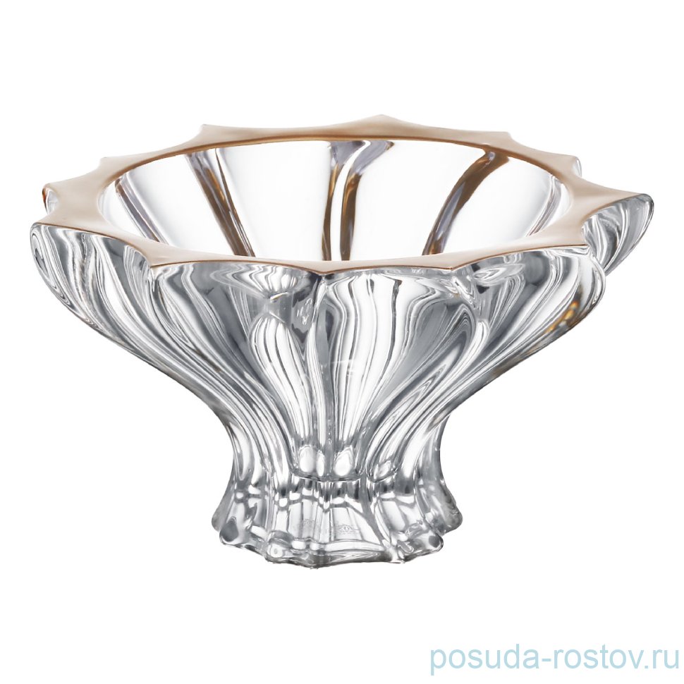 Ваза для конфет 15 см "Plantica /Отводка золото" / 288271