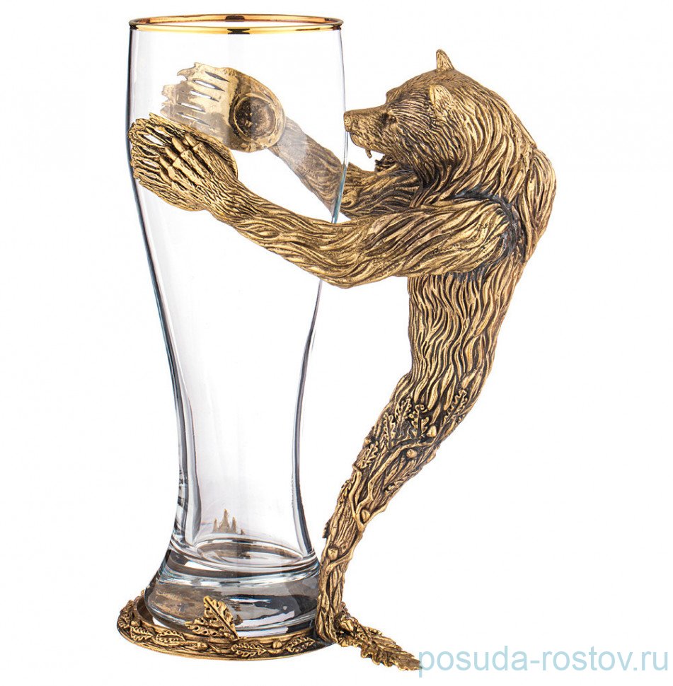 Пивная кружка 700 мл "Медведь" / 293548