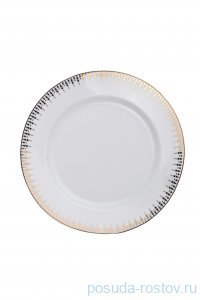 Набор тарелок 17 см 6 шт &quot;Ивонн /Золотые ромбы&quot; / 252906