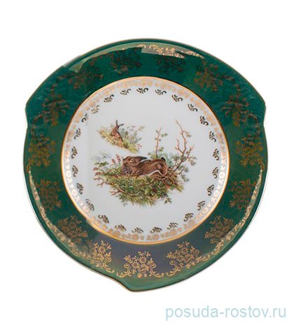 Тарелка 21 см 1 шт "Хаппа /Охота зеленая" / 203439